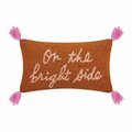 Puesta En Escena 12 x 20 in. On the Bright Side with Tassel Hook Pillow PU3685888